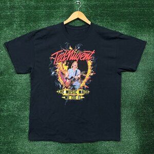 Ted Nugent The Music Made Me Do It T-Shirt Size Extra Large